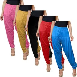 ikhlas Viscose Rayon Solid Patiala-picture-13