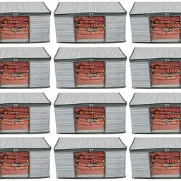 farhan bags Royal Cover/Saree cover / Storage Cover Storage Space Saver Multipurpose Polyester Laundry Bag-picture-18