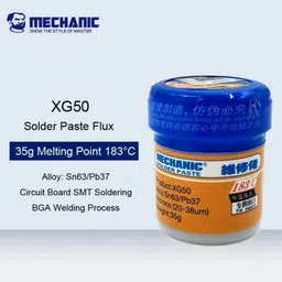 firstart Mechanic XG-50 Premium Quality Soldering paste SMD Rework (35Grams) 0 W Temperature Controlled-picture-19