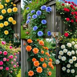 earth hopper Climbing Rose Flower Seeds, Hybrid, Year-Round Blooms, Minimal Care- MIX Seed-picture-14
