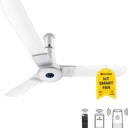 | Studio Smart+ With IoT & Remote, 35W, Energy Saving, 2+1 Warranty, 5 Star 1200 3 Blade Ceiling Fan-image-11