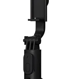 BASS BLING Extendable Wireless Selfie Stick Bluetooth with Remote Control and Detachable Round Fill Light Lamp for Live Streaming/Makeup/YouTube Video Bluetooth Selfie Stick-image-2