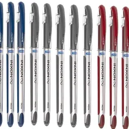 doms Inxon Blue Ball Pen| 0.7mm ULV Ink Technology| Soft Rubberized Grip Ball Pen-picture-15