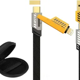 BUFONA 4-in-1 Multifunction Charging Data Cable Type C USB 65W Fast Charging Cable Charging Pad-picture-44