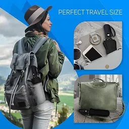 nicbex 3 Fold with Auto Open and Close Umbrella For Man Women Wind Resistant Umbrella Umbrella image 4