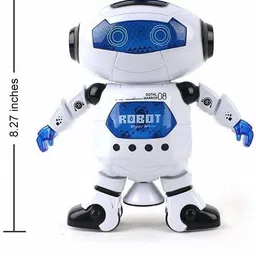 Naughty Dancing Robot Toy, White-image-32