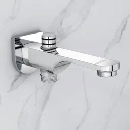 plantex Pure Brass Spout for Bathroom with Button/Spout for Hand Shower/2 in 1 water tap (-ORN-222,Chrome) Spout Faucet-picture-13