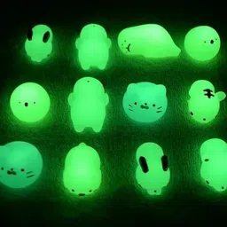 sawkirp darshraj 10 glow squishy toys Bath Toy image 2