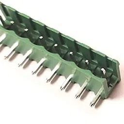 erhindia (Pack of 2) Pitch Right Angle Screw Terminal Block Male Connector 5085 Plug In Type Screw Terminal Connector - 8 Pin - 5.08mm XY2500 Connector image 2