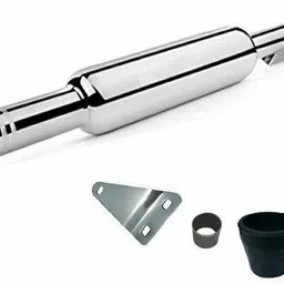 Bike Mini Punjab Dholki Exhaust BS3 & BS4 Model For Royal Enfield Classic 350 Bike Exhaust Heat Shield-image-87