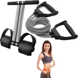 rkfitness Tummy Trimmer with Resistance Tube Combo Pack | Heavy-Duty Home Gym | Ab Exerciser image 4