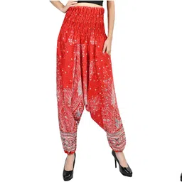 narnari Printed Rayon Women Harem Pants-picture-38