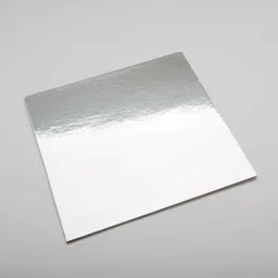 adi grafix Silver Cakebase 9 Inches Square Silver Plated Cake Server-picture-11