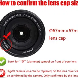 Schsteindar EW-73D Lens Hood & 67mm Cap Compatible for Canon EF-S 18-135mm f/3.5-5.6 IS USM Lens Hood image 2