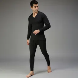 Amul Comfy Kashmira Premium V Neck Stay Warm, Stay Stylish Winter Wear Men Top Thermal-picture-33