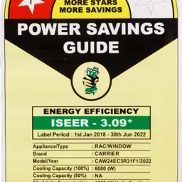 carrier 2 Ton 3 Star Window AC- White image 3