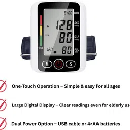 MDSS BP Black 001 Bp Monitor image 4