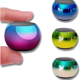 Saibaba Insulators Mini Bluetooth Speaker, Mini Boost, M4 Wireless Coin Speaker A9 10 W Bluetooth Party Speaker-image-82