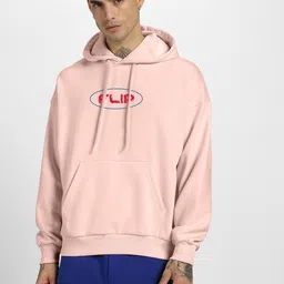 veirdo Men Full Sleeve Graphic Print Hooded Sweatshirt image 4