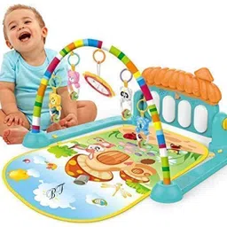 Musical Keyboard Mat Piano Gym Mat Fitness Rack for New Born Baby A35-image-41