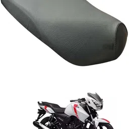 NRN_BIKE/SCOOTY/MOTORCYCLE SINGLE SEAT COVER-C0003 Single Bike Seat Cover For TVS Apache RTR 160-image-95