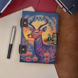 nizam handcraft HANDMADE DIARY A5 Diary Unruled 200 Pages-picture-19