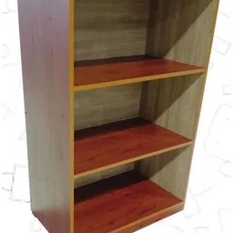 yaglein Engineered Wood Open Book Shelf image 1