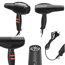 SHIVS COLLECTION Hair Dryer For Women 6130 1800W Black Hair Dryer image 3