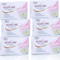kozicare Skin Lightening Soap with Kojic Acid & Arbutin (Pack of 6)-picture-16
