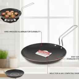 kitchen essentials HA 3mm Thickness Tawa 25 cm diameter image 4