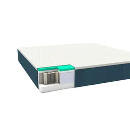 urbanbed Smart Hybrid 10 Inch Pocket Spring & Hypersoft & Resiflex Foam Mattress In King Size (With 2 Free Memory Foam Pillows) image 4
