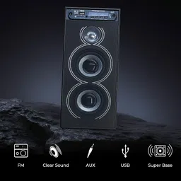BTX Music Speakers Model MS-75 10 W Bluetooth Tower Speaker image 3