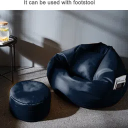 tusalifestyle 4XL Chair Bean Bag Cover (Without Beans) image 2