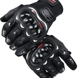 Pro Biker Gloves Black NEW MFOR RIDER Driving Gloves-image-7