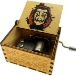 zesta Handcrafted Wooden Movie Music Box - Bella Ciao image 2