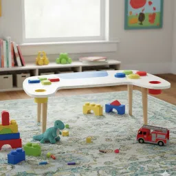 boingg! - a happy start The PlayStation Table In White Colour image 1