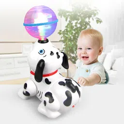 primefair Dancing Dog with Music Flashing Lights VIBRANT LIGHTENING EFFECT Baby Rattle Rattle image 5