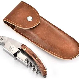 vysteria Professional Waiters Corkscrew Open Beer Wine Bottles Made of Stainless Steel opner Botal Bottle Opener Set-picture-13