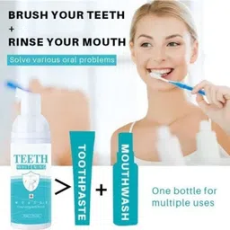 sandarbh Teeth Whitening Mousse Foam Cleaning Germs Freshen Breath Teeth Whitening Kit image 2