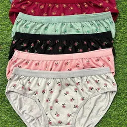 pearlw Pack of 6 Women Hipster Multicolor Panty image 1