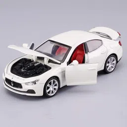 1:32 Metal die cast Car Toy push along toy Light & Sound (Multicolior)-image-13