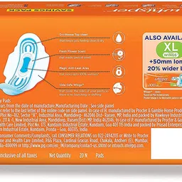 whisper Choice Regular Sanitary Napkins - 20 Sanitary Pad image 2