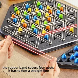 bhvmey Triangle Chess Game | 4-Player Puzzle for Active Minds-picture-13