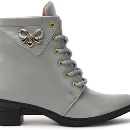 fath son High Ankle Canvas Casaul Boots For All Ocassion Boots For Women-picture-31