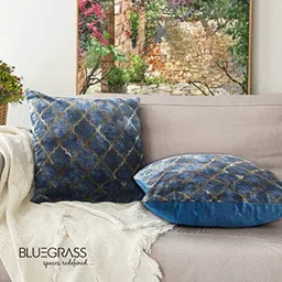 bluegrass Velvet Cushions Cover image 3
