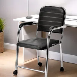 goyalson Leatherette Office Visitor Chair image 2