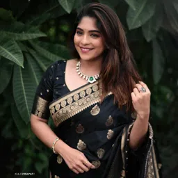 fashdeal Woven Banarasi Cotton Linen Saree-picture-28