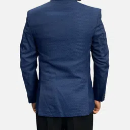 gargian master cut Men Self Design Single Breasted Wedding Blazer image 3