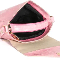 reprox Pink Women Sling Bag girls Bag, girls handbag, women bag, women purse, shoulder bag image 3