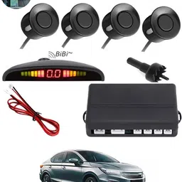 peeps store Universal 4 Black Reverse Parking Sensor-AP25A979 Universal 4 Black Reverse Parking Sensor-AP25A979 Parking Sensor image 1